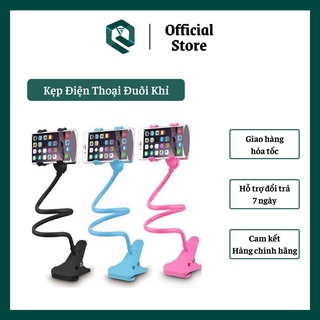 Giá Đỡ Điện Thoại Kẹp Đầu Giường Đọc Báo, Xem Video Xoay 360 Độ Tiện Dụng - Kẹp Điện Thoại Đuôi Khỉ
