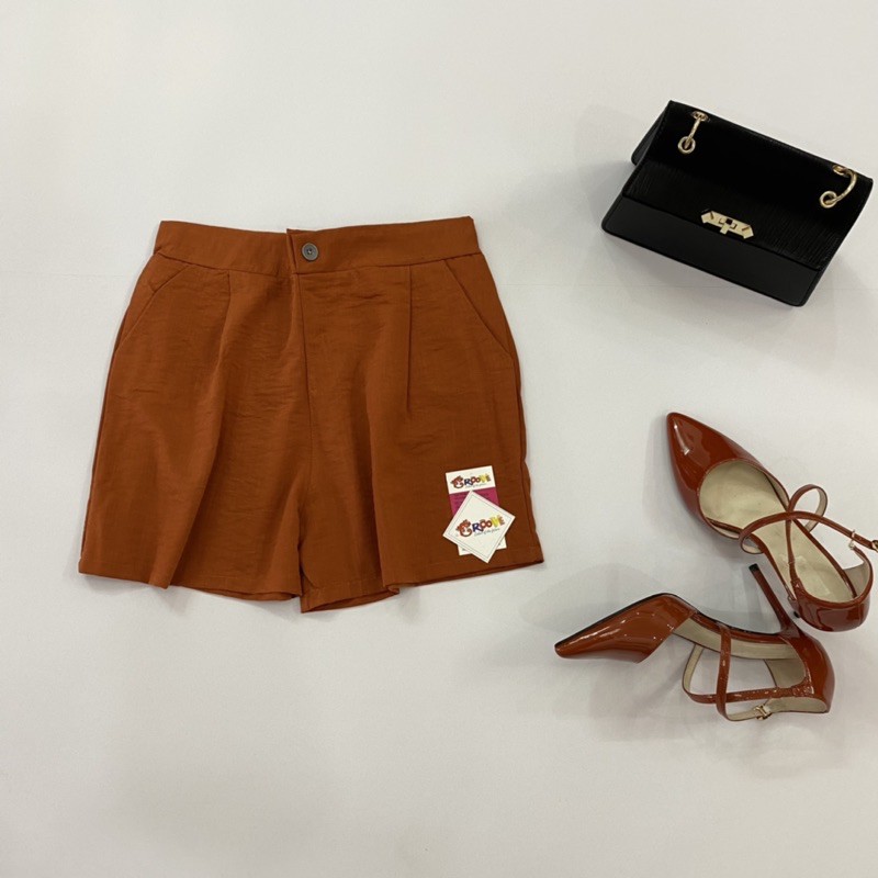 (HOT TREND) quần đùi nữ đũi siêu mát , nhẹ nhàng, thấm hút mồ hôi cực tốt- Groove | BigBuy360 - bigbuy360.vn