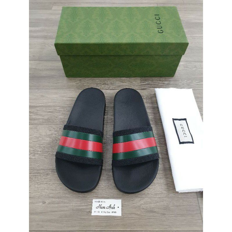🔥HÀNG SIÊU CẤP🔥Dép lê bảo bình GC hottrend 2021 bản đế bằng cao cấp cực đẹp
