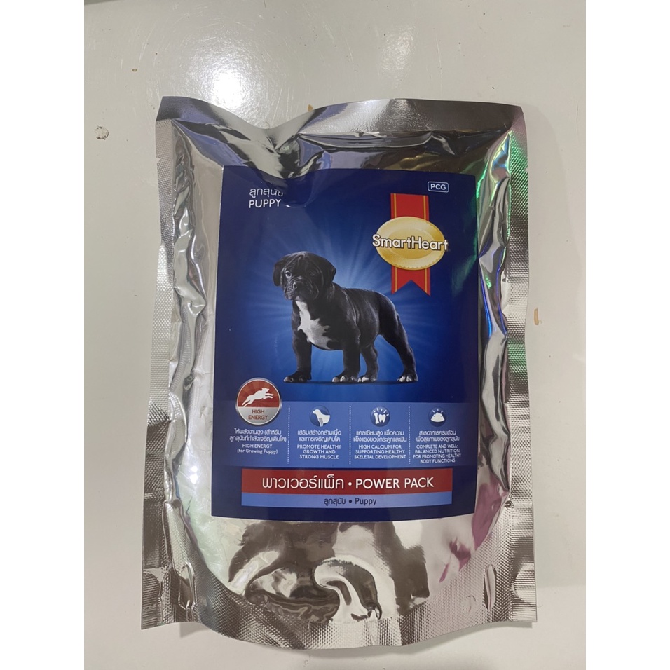 (Gòi nhỏ 300gr) SmartHeart Power Pack Puppy gói 300gr dành cho chó con tăng cơ chắc xương