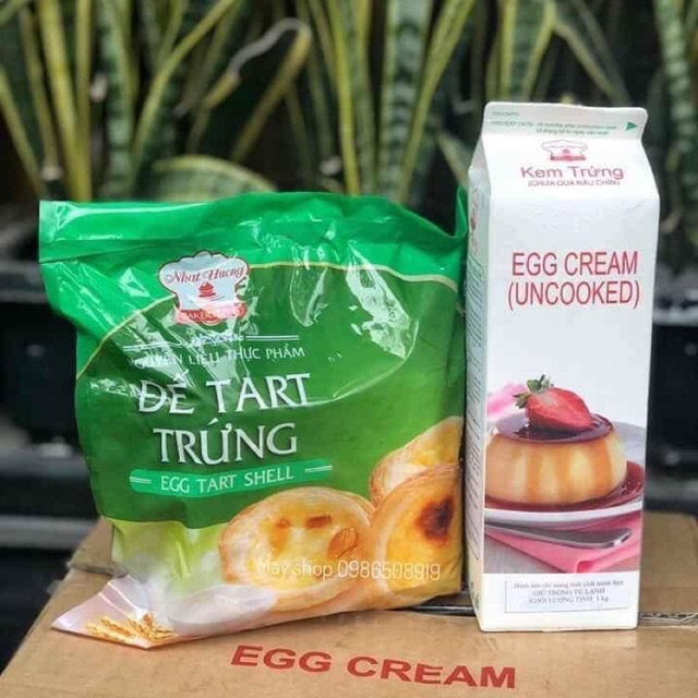 Combo Đế Tart + Kem Trứng Thường