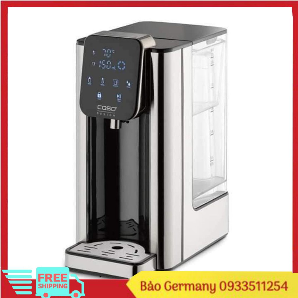 Bình thủy CASO HW660 - Bình thủy đun nước cho nhiệt độ và mức nước tùy ý - bảng điều khiển điện tử (Nhập Đức)