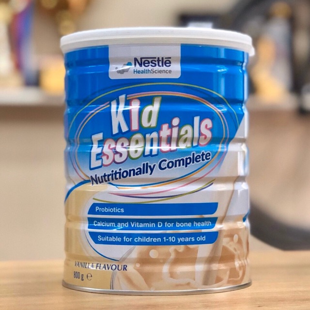 Sữa kid essentials 800g úc cho bé