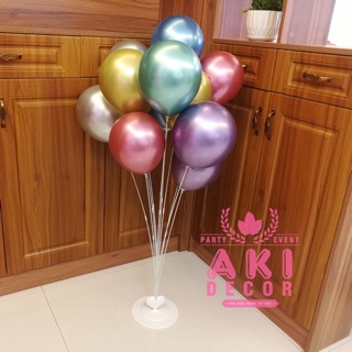 Chân trụ cắm bóng giả bóng bay 11 bóng dùng để giả bóng bay