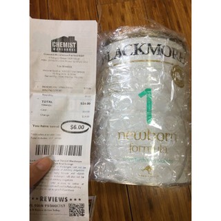 [Date mới] Sữa Blackmores Úc số 1, 2, 3 900g