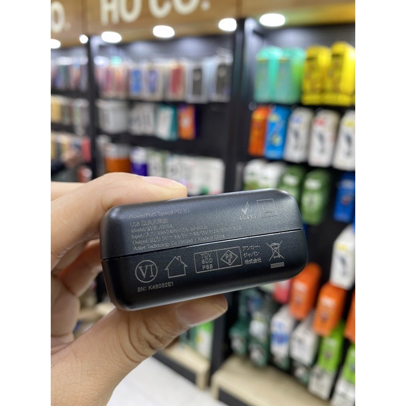 Sạc Anker PD PowerPort Speed  1 USB-C, 30W - A2014