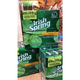 Xà bông cục ｜soap irish spring 113g - total 2.26kg.