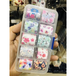 [Phụ Kiênn Nail] Set phoi giật 10 cuộn