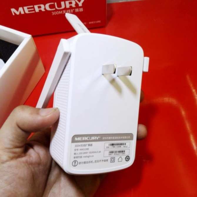 Kích sóng wifi Mercury 3 dâu siêu khỏe chạy điện 220V | BigBuy360 - bigbuy360.vn