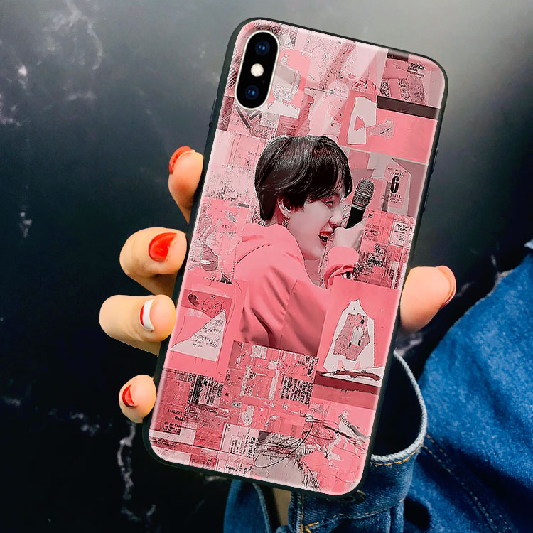 Ốp Lưng Kính Iphone In Hình BTS JIN MAP OF THE SOUL PERSONA CONCEPT  KIRABRANDS Cho Iphone 5 - 12 Promax