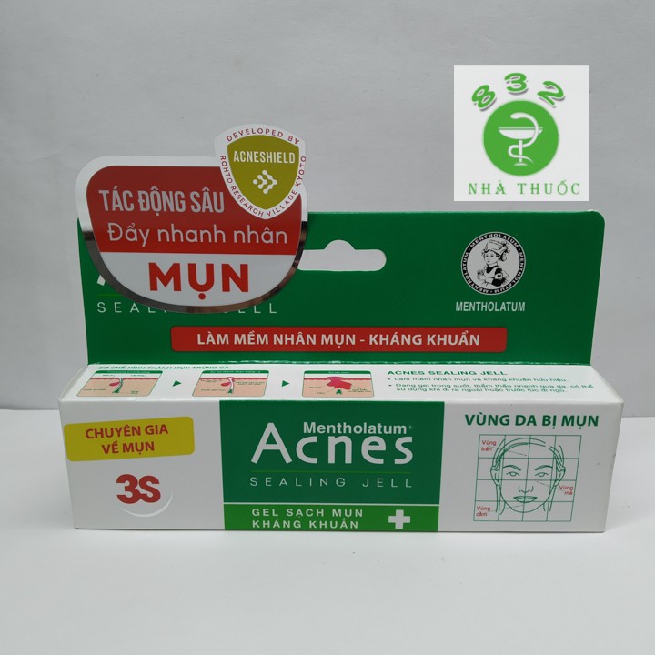 Gel Acnes Sealing Jell Ngừa Mụn, Kháng Khuẩn