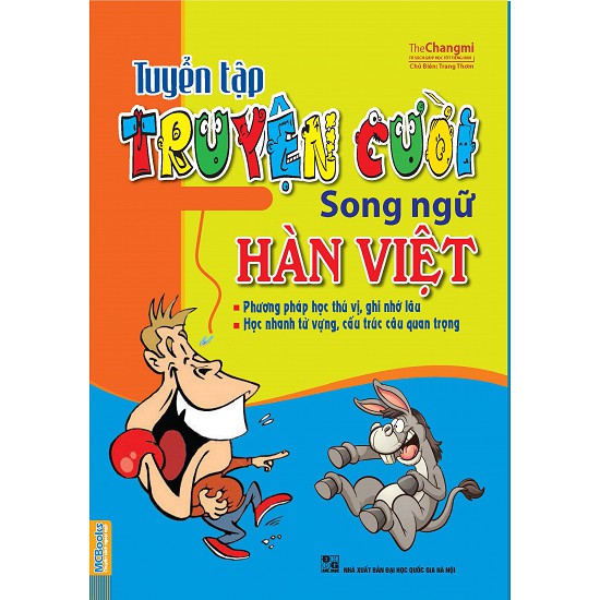 Sách - Tuyển Tập Truyện Cười Song Ngữ Hàn Việt - 8935246904688