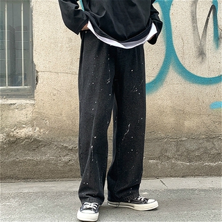 Quần Jean Ống Rộng Phong Cách Hàn Quốc Dành Cho Nam