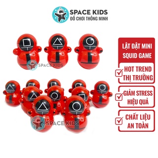 Lật đật squid game, lật đật mini trò chơi con mực Đồ chơi cho bé vui chơi, giải trí