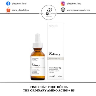 Serum phục hồi da, dưỡng ẩm The Ordinary Amino Acids + B5