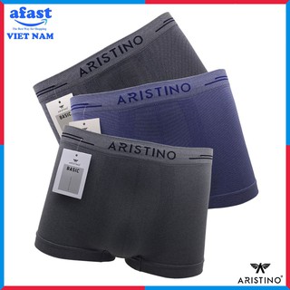 Combo 3 chiếc quần lót nam boxer aristino abx064 siêu thoáng, co dãn 4 chiều