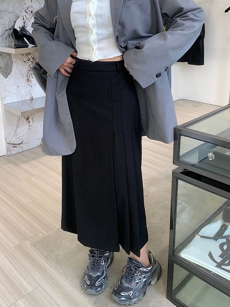 Chân Váy Chữ A Lưng Cao Thời Trang Mùa Thu Hàng Mới 54920 Dành Cho Bạn Nữ