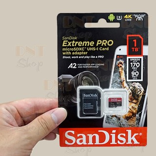 Thẻ Nhớ MicroSDXC SanDisk Extreme Pro V30 A2 1TB 170MB/s