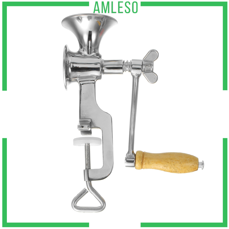 [AMLESO]Hand Crank Grain Mill Grain Grinder for Corn Home Commercial Wheat