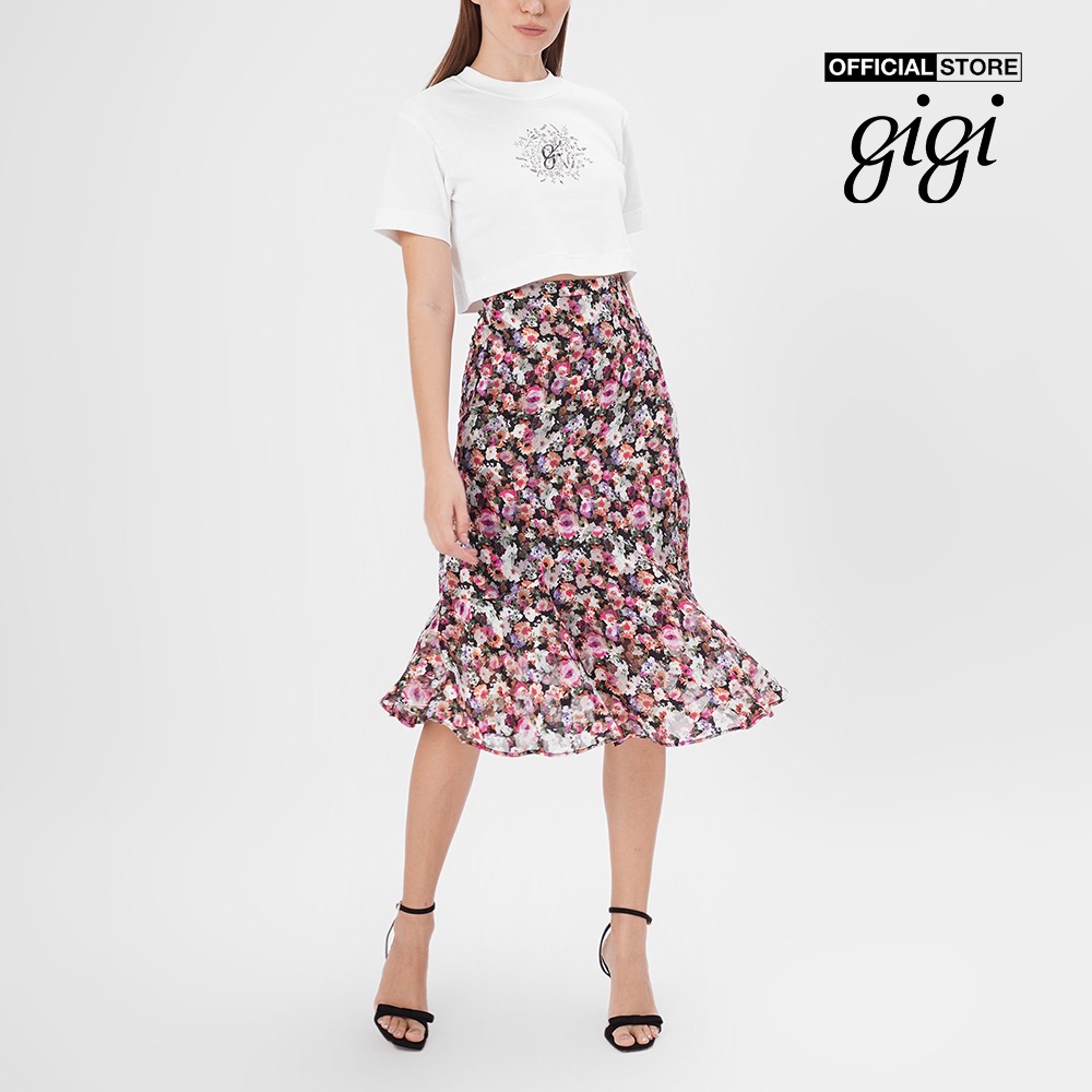 GIGI - Áo croptop nữ ngắn tay thời trang G1201D202209-00