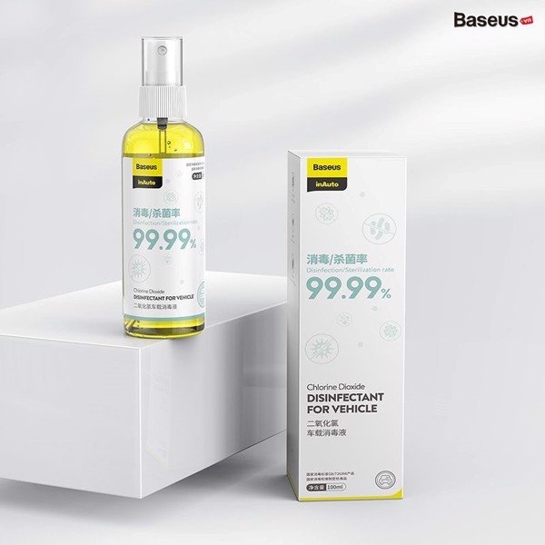 Bình xịt sát khuẩn Baseus Disinfectant 99,9%
