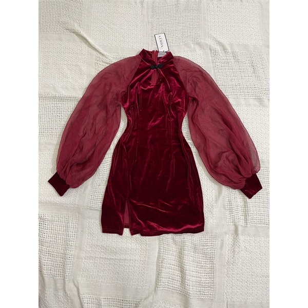 ⛔️⛔️PASS NEW ĐẦM BODY CỔ TÀU TAY VOAN TƠ