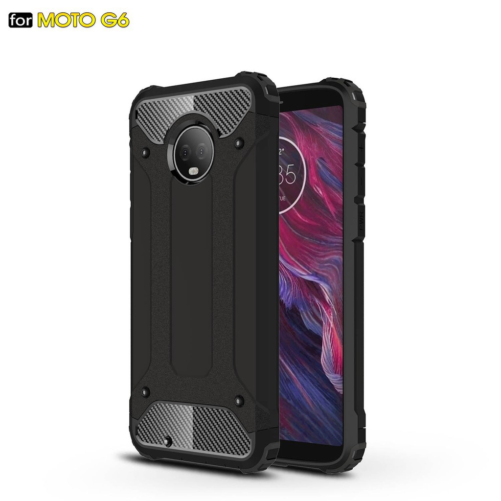 Ốp Lưng Tpu + Pc Cao Cấp Cho Motorola Moto G6 / G6 Plus