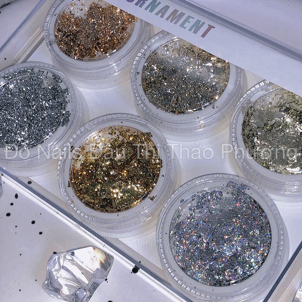 Set Bạc Nhũ Vụn