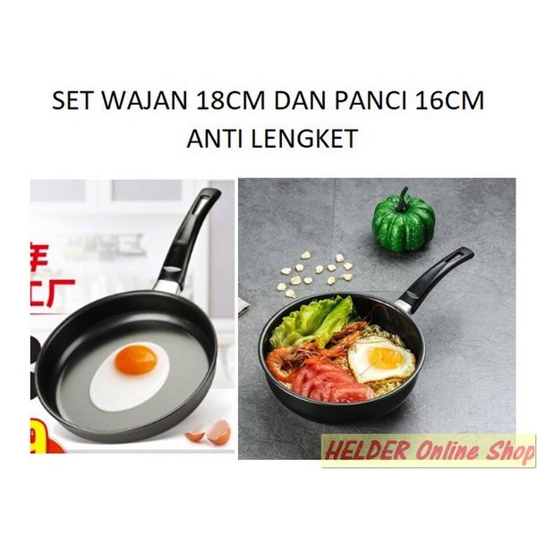 Chảo Chiên Chống Dính Kích Thước 18cm 16cm Chất Lượng Cao | BigBuy360 - bigbuy360.vn