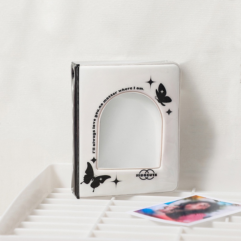 Album Ảnh 3 Inch 40 Trang Hình Bướm Đen