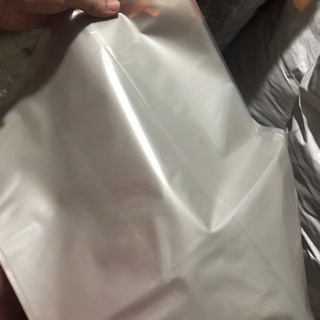 bịch xốp 2 quai màu rắng thường dẻo