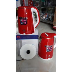 Ấm siêu tốc jiplai 2,5 lít 2 lớp Thái Lan