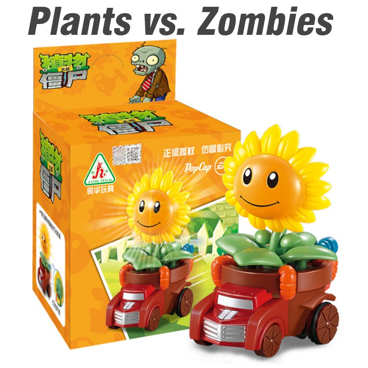 Mô hình hoa mặt trời Sunflower đồ chơi Plants vs Zombies