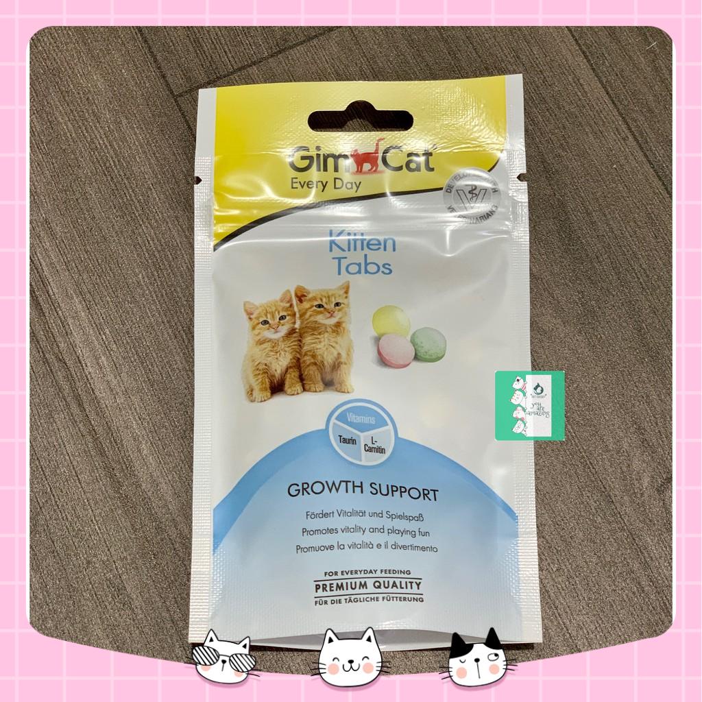 Snack cho mèo con Gimcat Kitten Tabs 40g