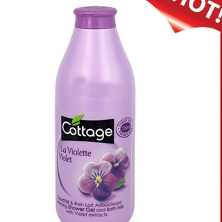 SỮA TẮM COTTAGE PHÁP (SẴN MÙI VIOLET VÀ DÂU BẠC HÀ)