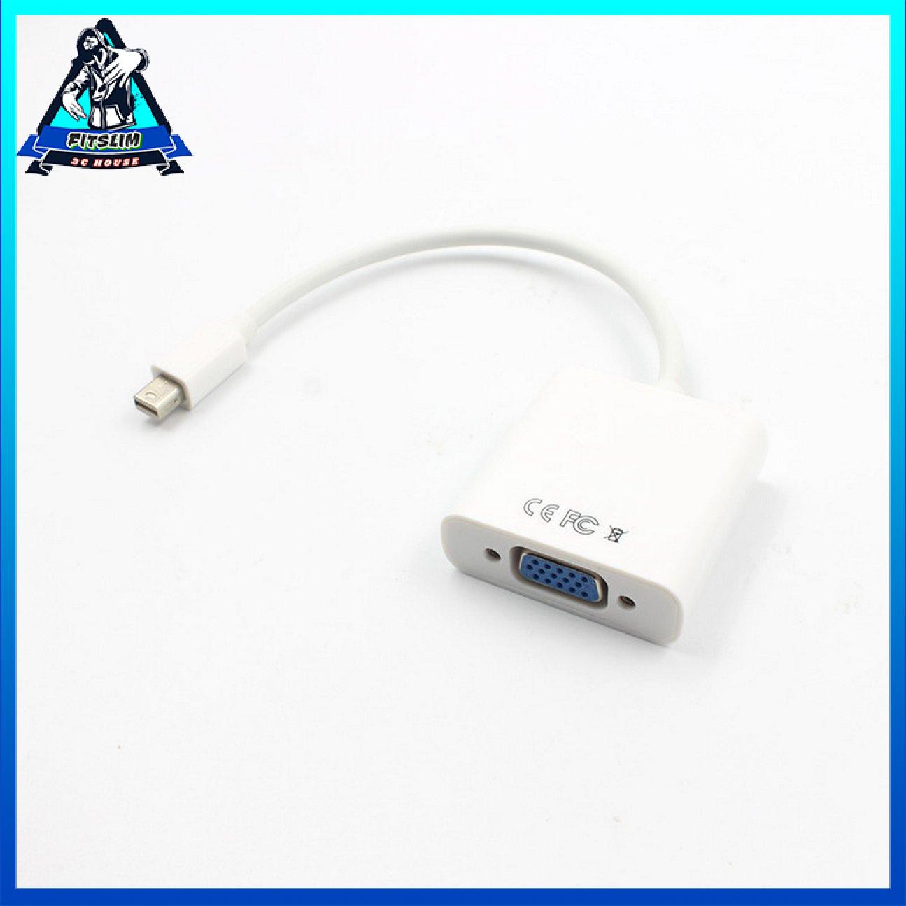 Đối với Macbook Airpro Cổng hiển thị Thunderbolt Mini Dp To Vga Cable Adapter 1080P