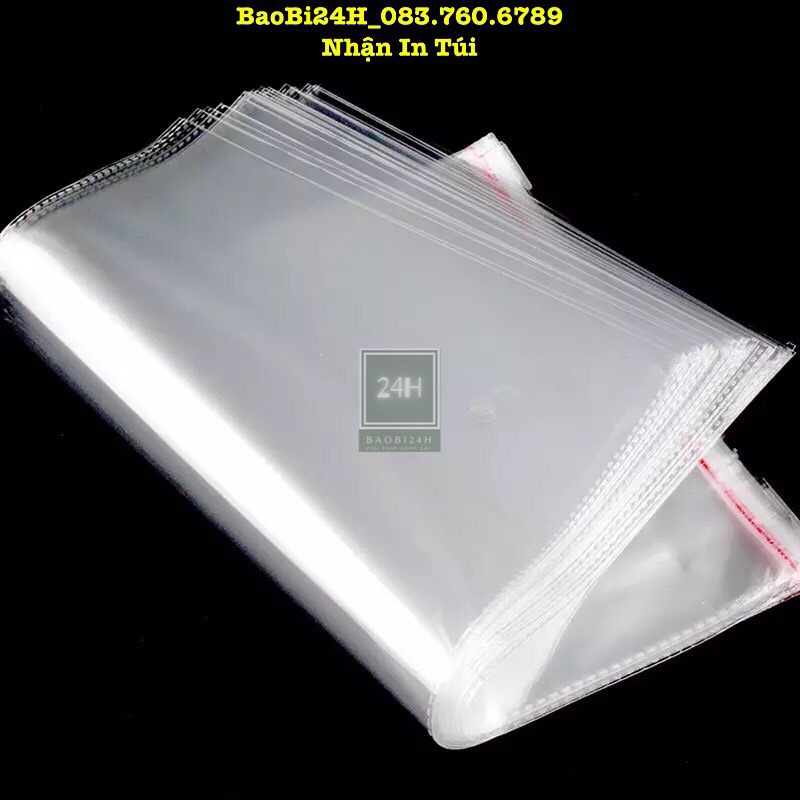 0,5 KG - 1 KGTÚI OPP DÁN MIỆNG1 KG túi OPP băng keo đựng quần áo, trang sức. Đủ mọi kích thước!