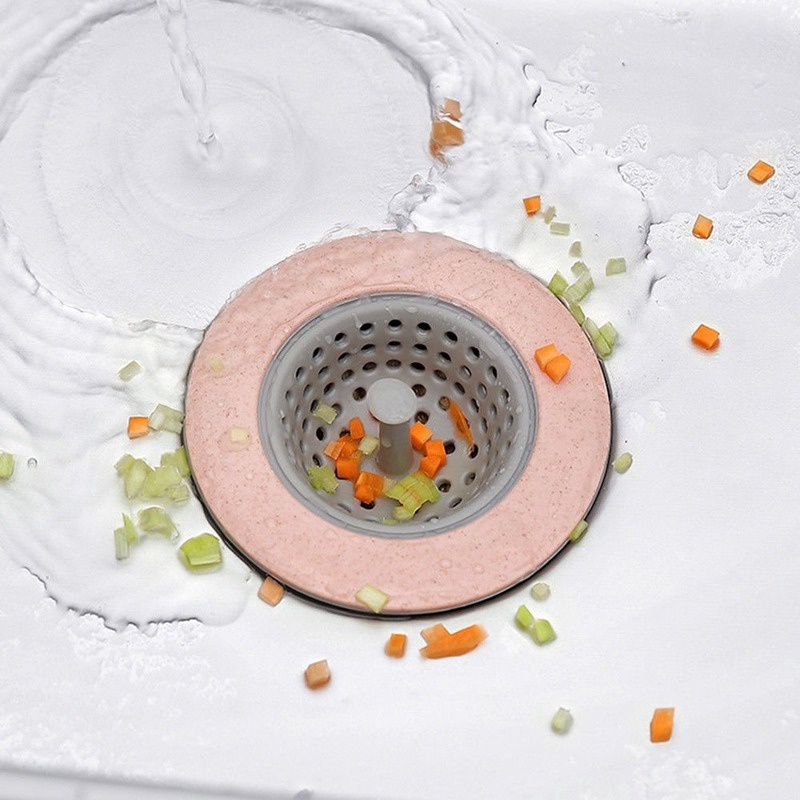 Miếng Lọc Silicone 4 Màu Sắc Dành Cho Bồn Rửa Chén