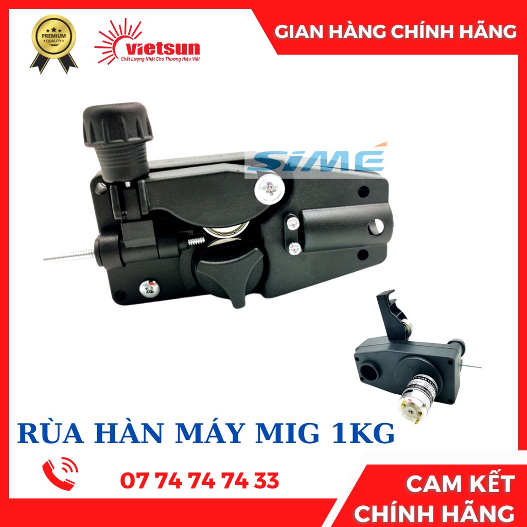 Rùa hàn mig mini 1kg, rùa hàn mig, bộ đẩy dây máy hàn mig