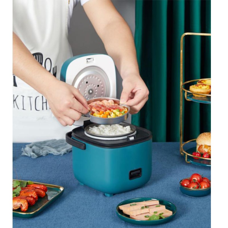 Nồi Cơm Điện Mini Đa Năng JIASHI Tiện Dụng Cho Du Lịch, Phượt, Picnic cho 1 đến 2 người NCD01