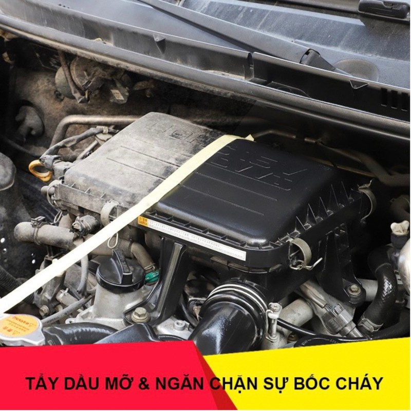 Chai xịt vệ sinh làm sạch dầu mỡ khoan máy ô tô  ENGINE CLEANER CARJAY