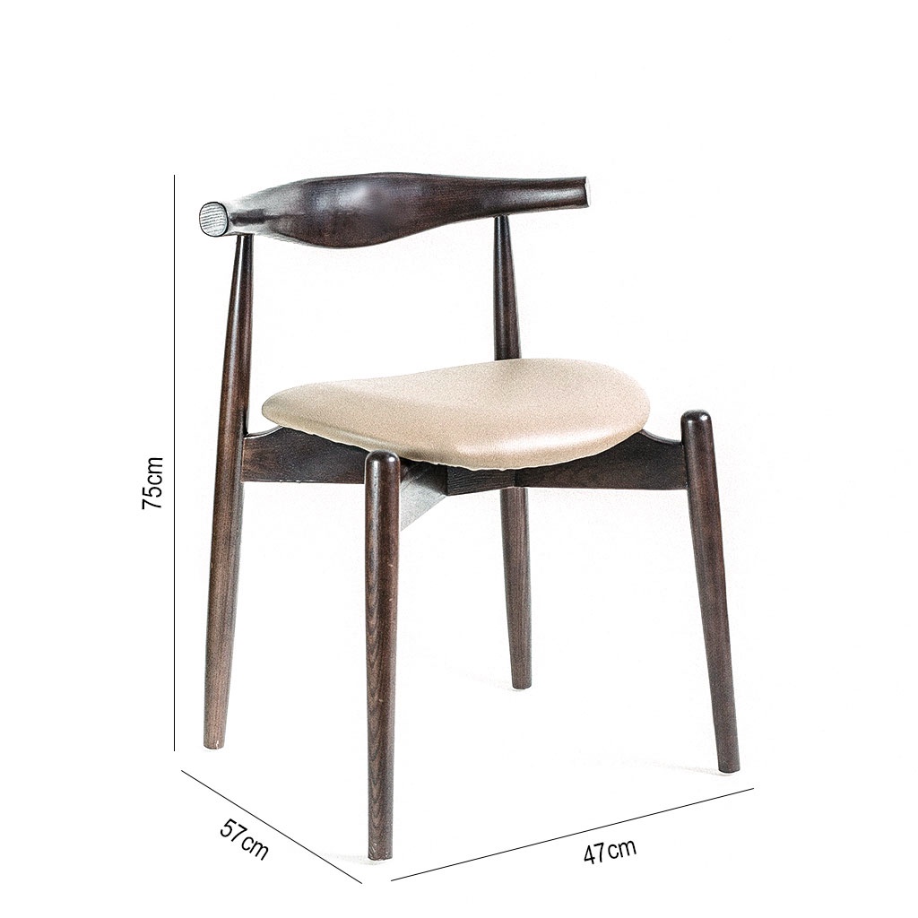 ghế gỗ bully chân chéo