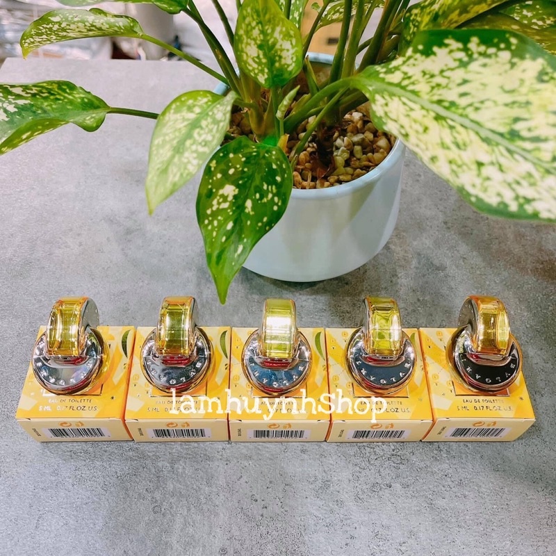 Nước hoa mini BVL GOLDEN CITRINE 5ml