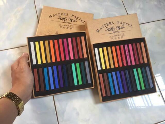 Phấn tiên, màu nhuộm tóc tạm thời Master Pastel 24 màu