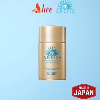 (Mini) Kem chống nắng ANESSA PERFECT UV SUNSCREEN MLID MILK cho da nhạy cảm, dầu mụn