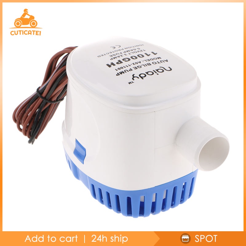 Máy bơm nước chìm 12V 1100GPH cho tàu thuyền