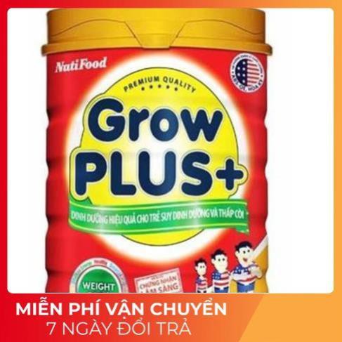 SALE Sữa Nutifood Grow plus đỏ lon 900g