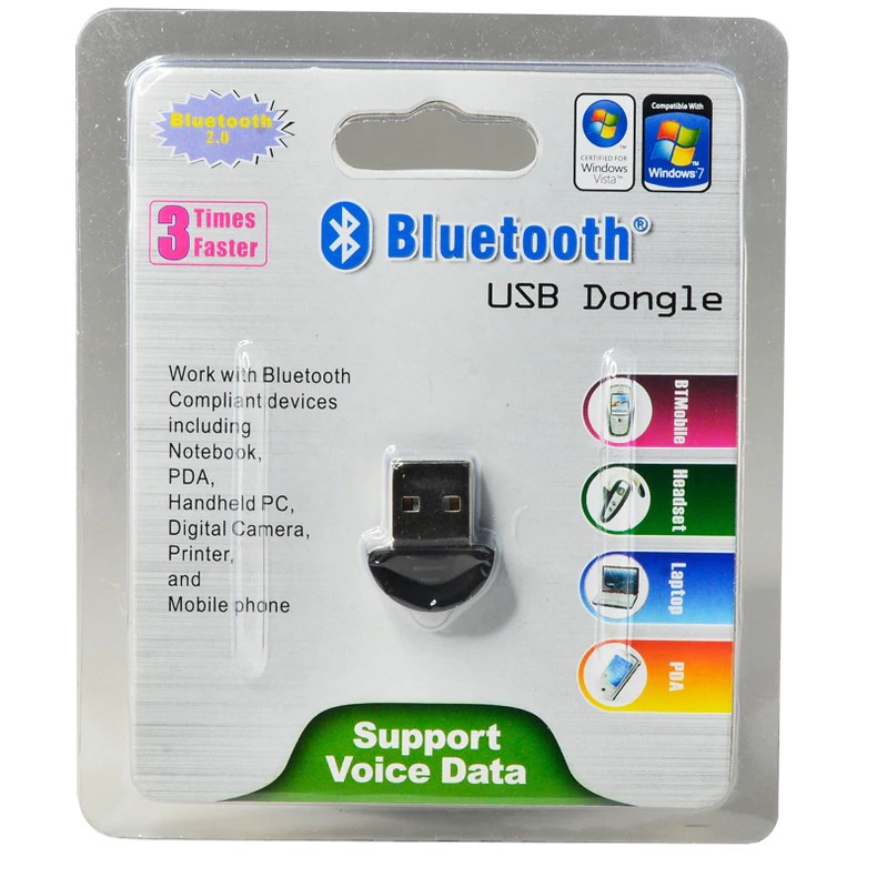 USB Bluetooth 2.0 Dongle dùng cho máy tính lap top