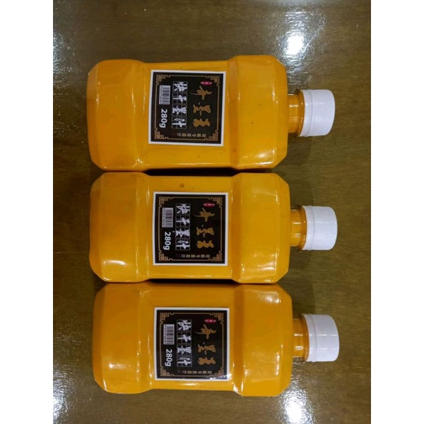Mực vàng chai lớn 280g