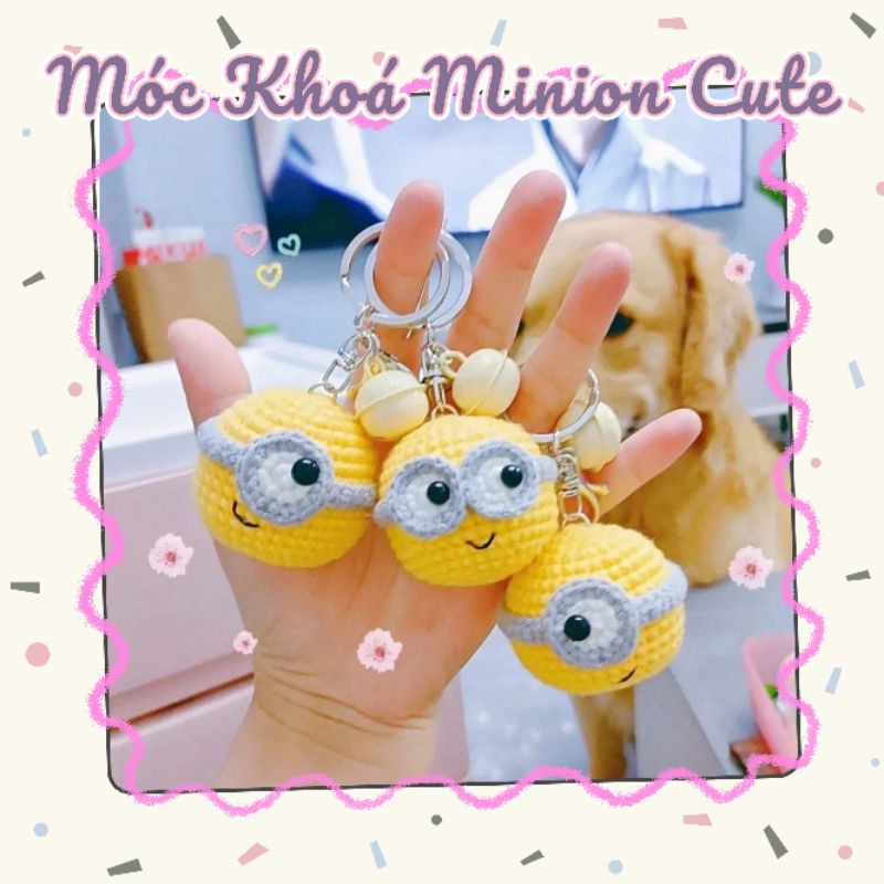 Móc Khoá Len Minion